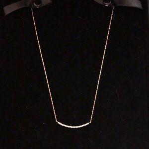 14K Tricolor Beaded Necklace